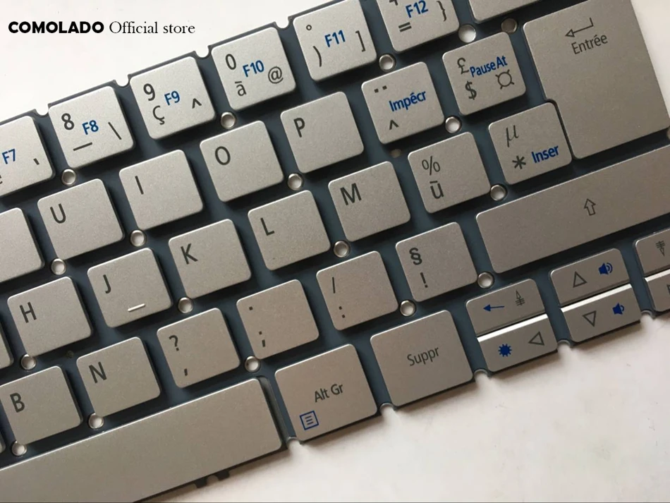 FR French Keyboard For Acer P3-131 P3-171 P3-171-6408 P3-171-6820 Silver Without Frame Keyboard FR Layout (2)