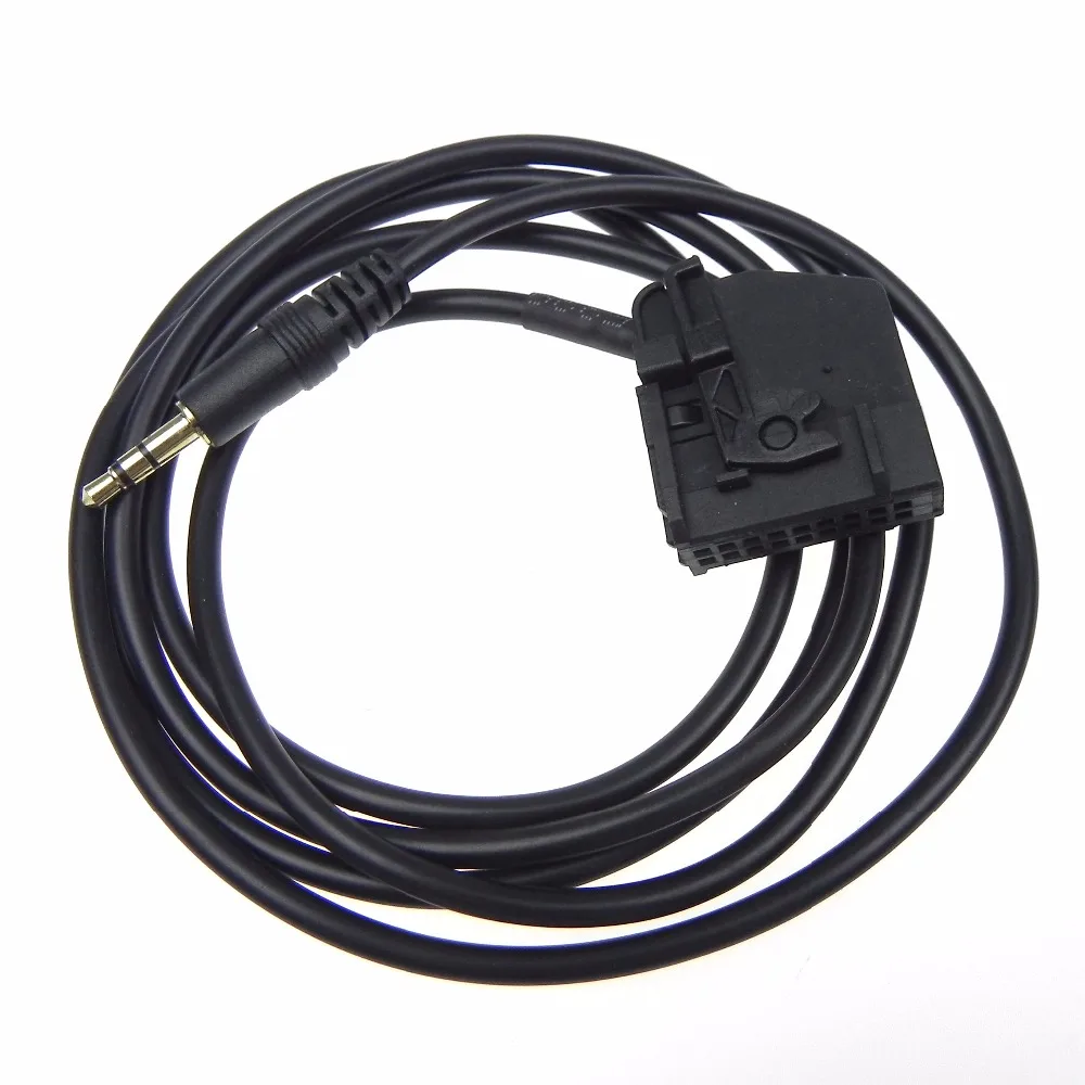 High Quality AUX IN Adapter Cable for VW Audi MFD2 RNS2 Navigation Navi GPS Phone Mp3 Radio 3