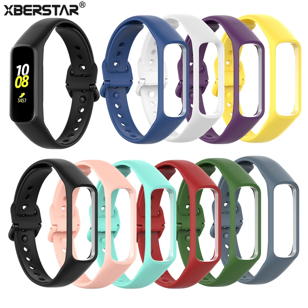 Ремешок силиконовый для Samsung galaxy fit e R375 сменный спортивный браслет смарт-часов