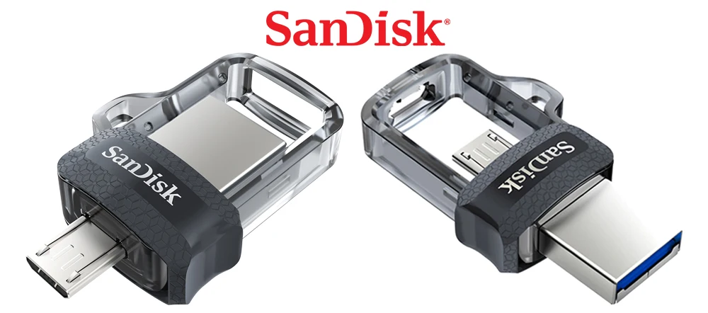 Sandisk USB флэш-накопитель 128 Гб 64 ГБ 32 ГБ 16 ГБ двойной портативный флэш-накопитель высокоскоростная память U диск Micro USB3.0 карта sdd3 для телефона или ПК