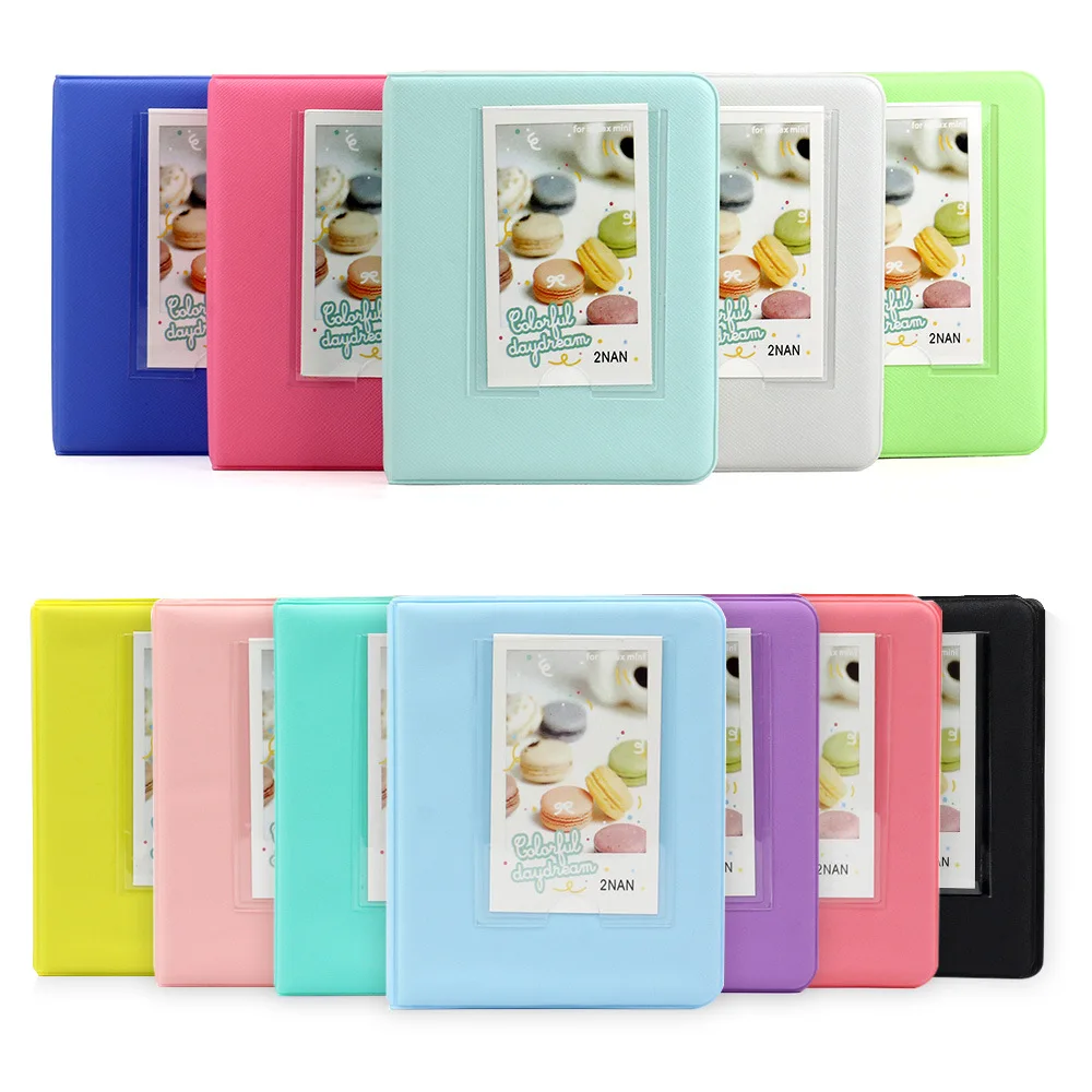 Альбом для фотографий Fujifilm Instax Mini 3 дюйма 64 кармана 9 8 7s 70 25 90|Фотоплёнка| |