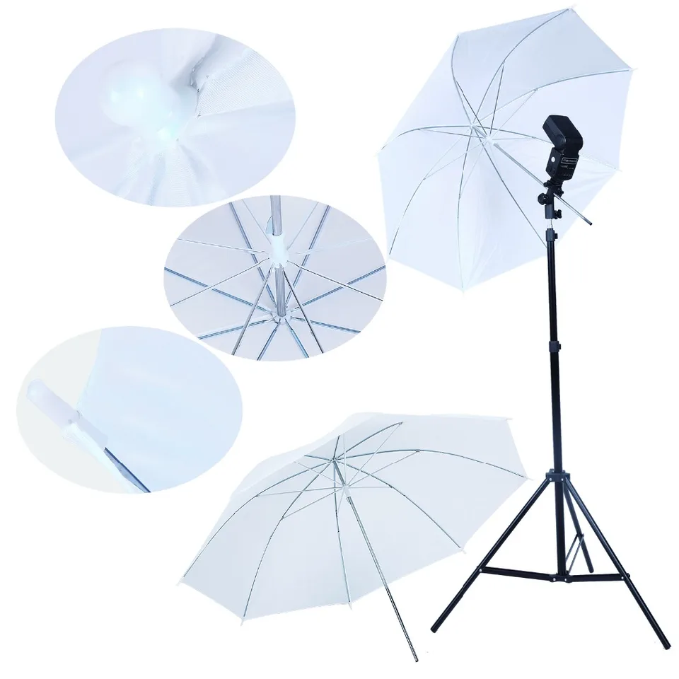 OVBBESS Support 2 en 1 pour flash dappareil photo parapluie et tr/épied