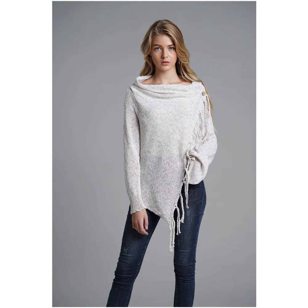 tassel cardigan sweater