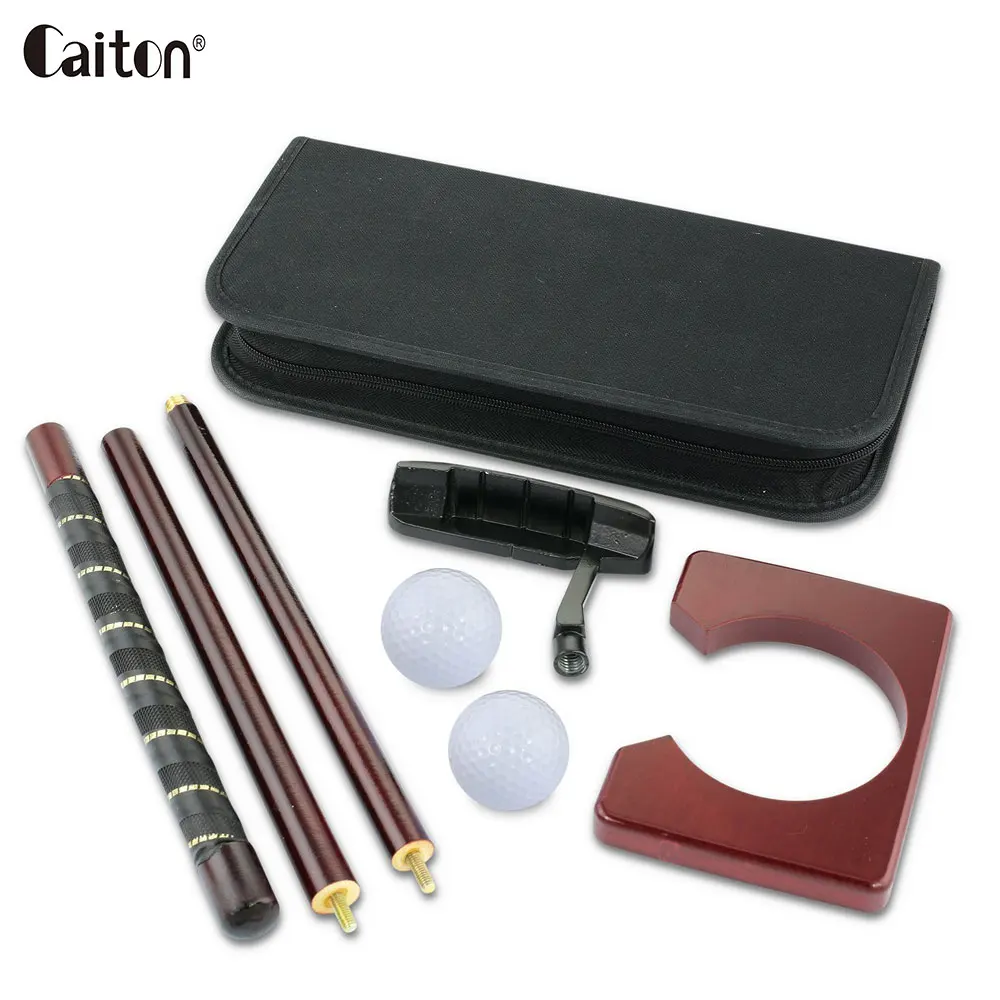 Caiton Portable Golf Putter Practicee Set Travel Indoor Golfs Ball Holder Putting Training Aids Tool With Carry Case Gifts Caiton Portable Golf Putter Practicee Set Travel Indoor Golfs Ball Holder Putting Training Aids Tool With Carry Case Gifts