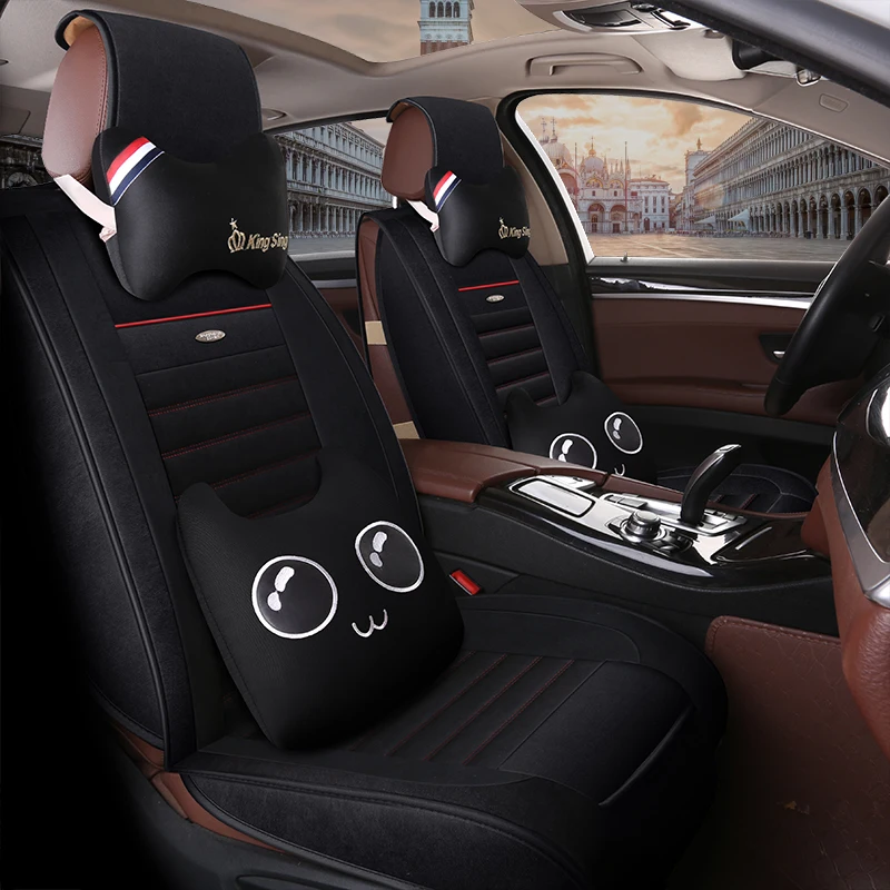 

Car Seat Cover Auto Cartoon Seats Covers for mercedes benz class e w210 t210 w211 t211 w212 w213 w124