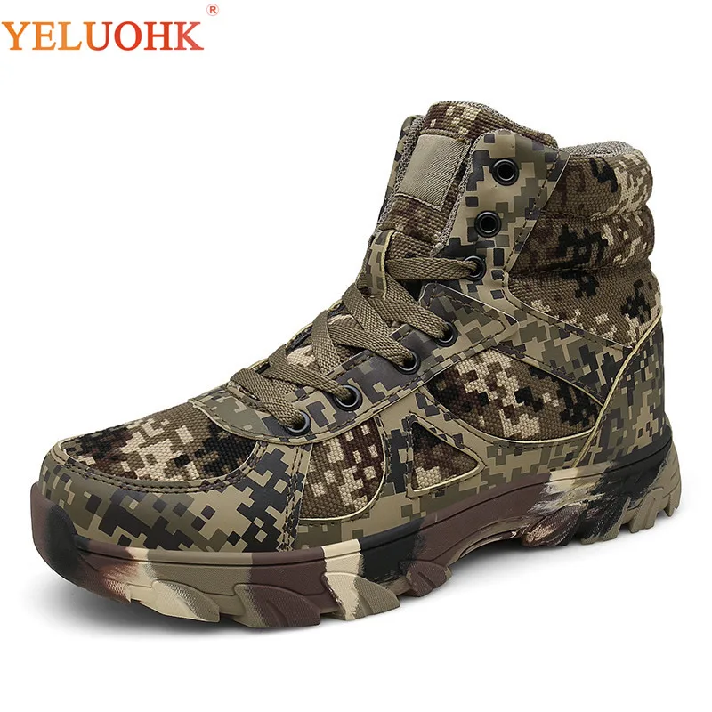 

39-46 Military Boots Men 2018 New Winter Men Shoes Fur Inside Warm Winter Men Boots