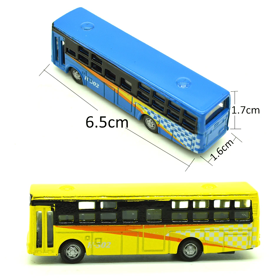 12 шт./лот 150 Весы Модель сплав автобус для архитектура модель здания поезд макет игрушечные лошадки детей с хорошее качество