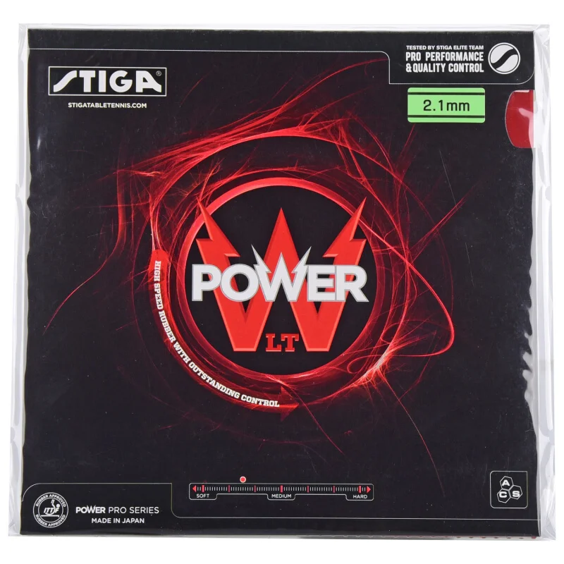 Description Picture 2 of itemSTIGA Power LT Table tennis rubber pimples in Speed+ Spin pips-in STIGA ping pong sponge