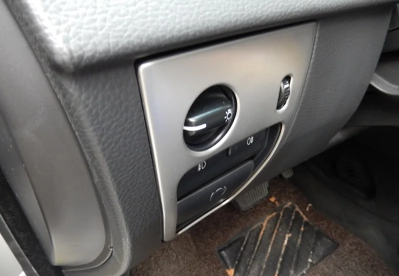 Головной светильник из нержавеющей стали, лампа, кнопка включения, крышка рамы, внутренняя отделка для Volvo XC90 2007 2008 2009 2010 2011 2012 2013
