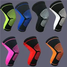 1 Pair Basketball Knee Pad Badminton Running Fitness Knee Support Brace Sports Safety Kneepad Sleeve