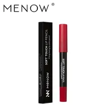 Menow Фирменная Новинка 16 Цвета секс матовая Губная помада makeupwaterproof длительный чашки антипригарным Губная Помада карандаш cosmeticsls02