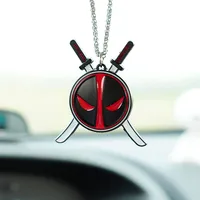 Adorno colgante para espejo retrovisor de coche, cadena de Metal, accesorios para decoración Interior de automóvil - Imagen 4