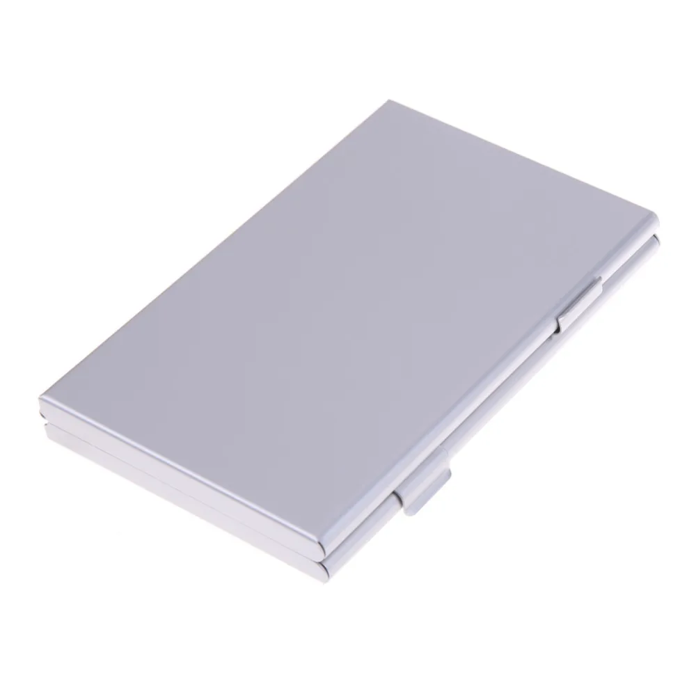 15 in 1 Aluminum SIM Micro Nano SIM Cards Pin Storage Box Case Holder Protector, Memory Card Storage Case