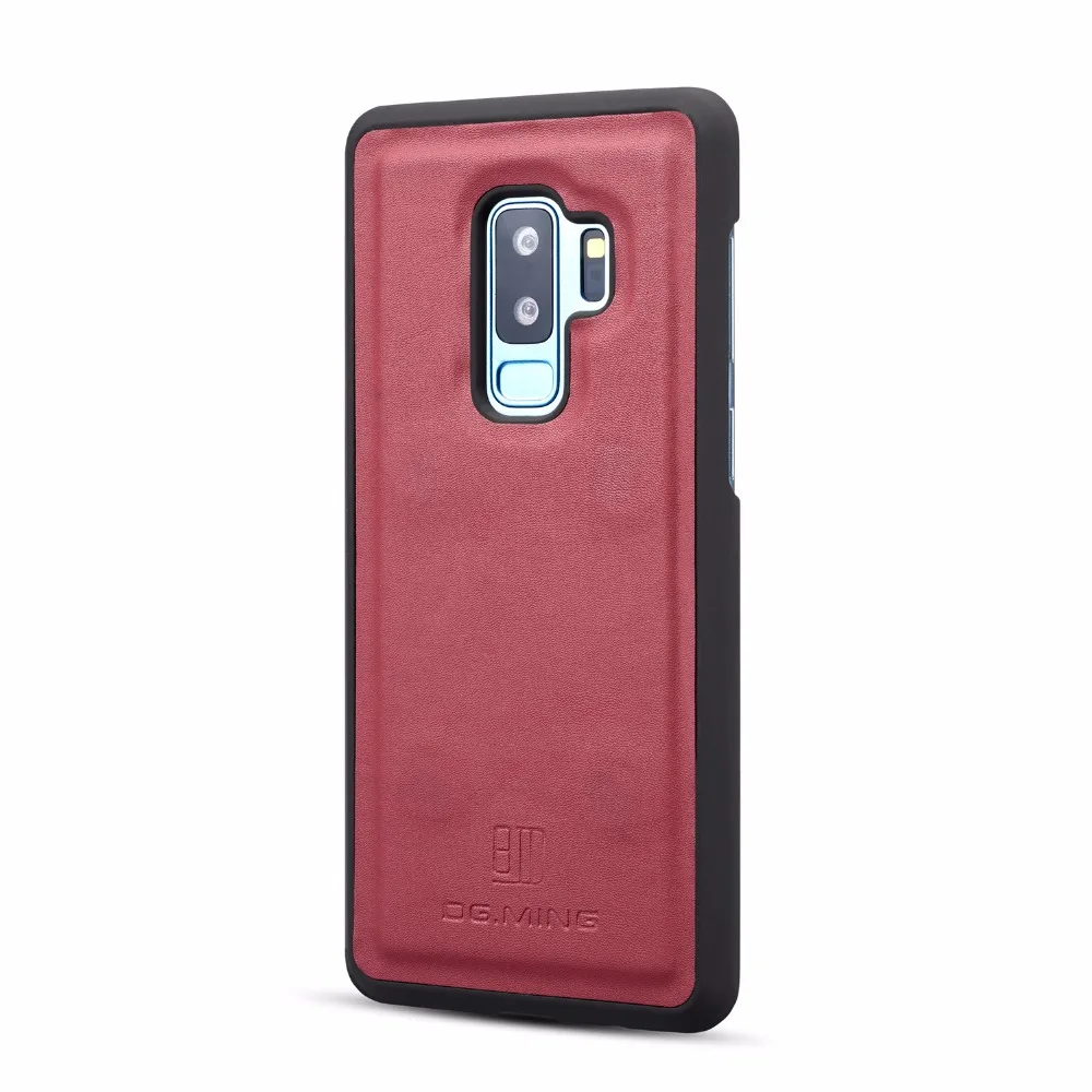 Кожаный чехол 2 в 1 для Galaxy S10e S8 S9 S10 Plus Note8 Note 9 S7 edge откидной Магнитный кошелек