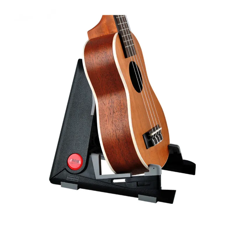 AROMA Aluminium Alloy Guitar Stand Foldable Removable Musical Instrument Stand For Bess Violin