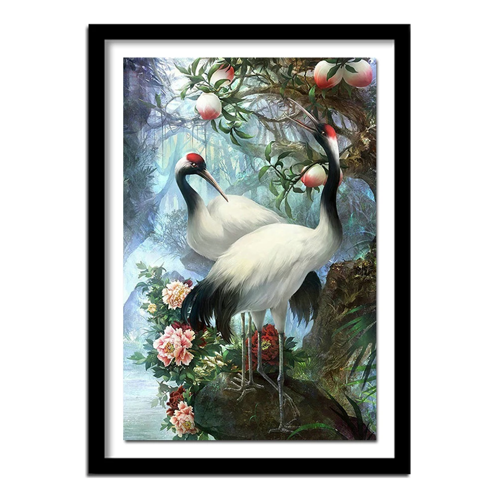 

Diamond Painting Cross Stitch Animal 5D Diamond Embroidery Sale Flower And Tree DIY Full Round Diamond Needlework