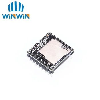 

B43 10pcs Mini MP3 Player Module TF Card U Disk Mini MP3 Player Audio Voice Module Board DF Play Wholesale