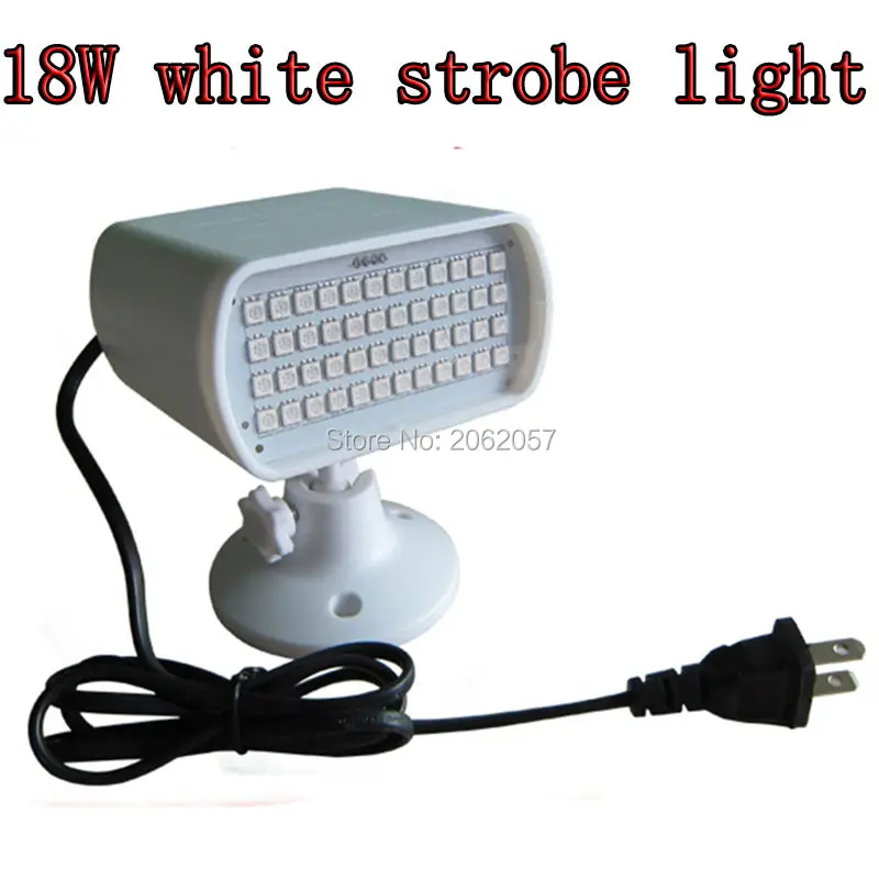 

Mini 48 Lleds 18W white strobe light home party soundcontrol Stroboscope DJ disco club stage lighting effect flash light