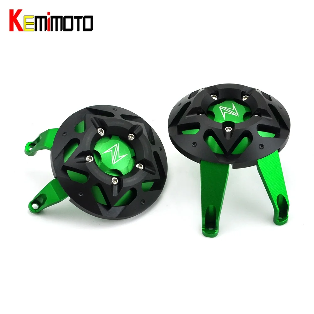 

KEMiMOTO for kawasaki Z900 Z 900 2017 2018 Engine Guard Frame Slider Cover Protection Stator Case Saver motor parts