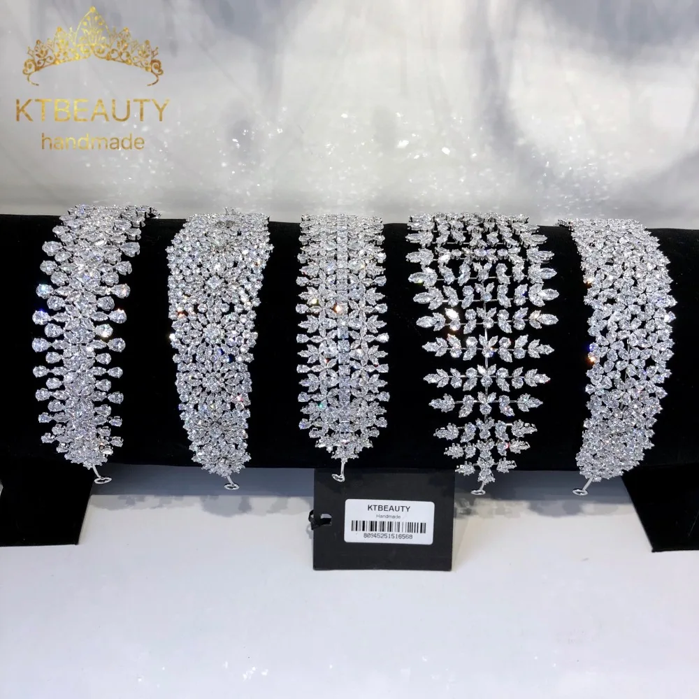 Новинка, стразы, циркония, 15 видов конструкций, большая тиара, серебряная, модная повязка на голову, королевская свадебная корона, аксессуары для женщин, ювелирное изделие