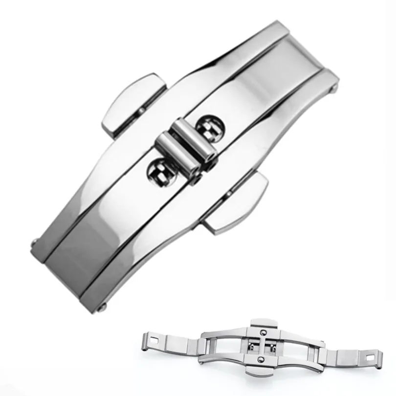 4 5 6mm Watch Parts bracelet buckle butterfly buckle Tungsten steel