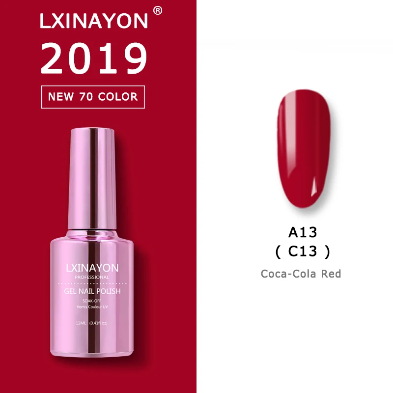 

12ml 70 Color Gel Nail Polish Set French manicure nail art gel varnishes gel lacquer uv resin unhas de gel Matte Top Coat Primer