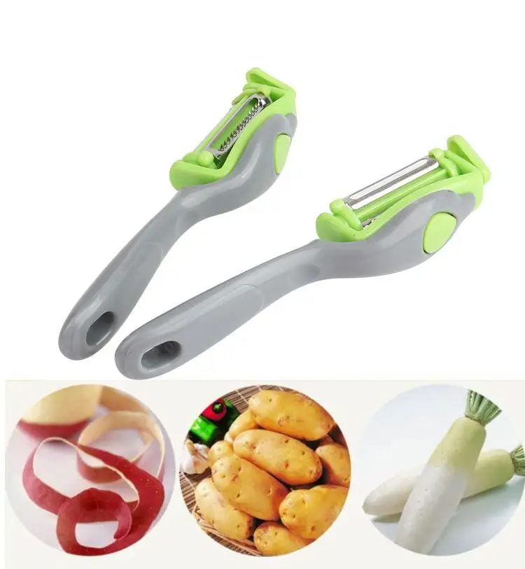 3 In 1 Twirl Peeler Peculiar Kitchen Peelers Multifunction Fruit