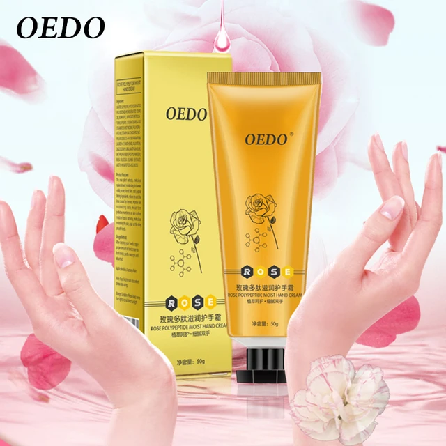 OEDO Hand Cream Rose Peptides Snow Lotus Set Antifreeze Moisturizing Hydra Repair cream Anti Wrinkle Whitening