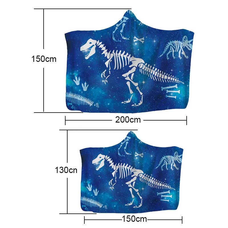 Winter Wearable Hoodie Blanket Kids Adults Cartoon Dinosaur Soft Fluffy Plush Hooded Blanket Decorative Christmas Fleece Blanket (16).jpg