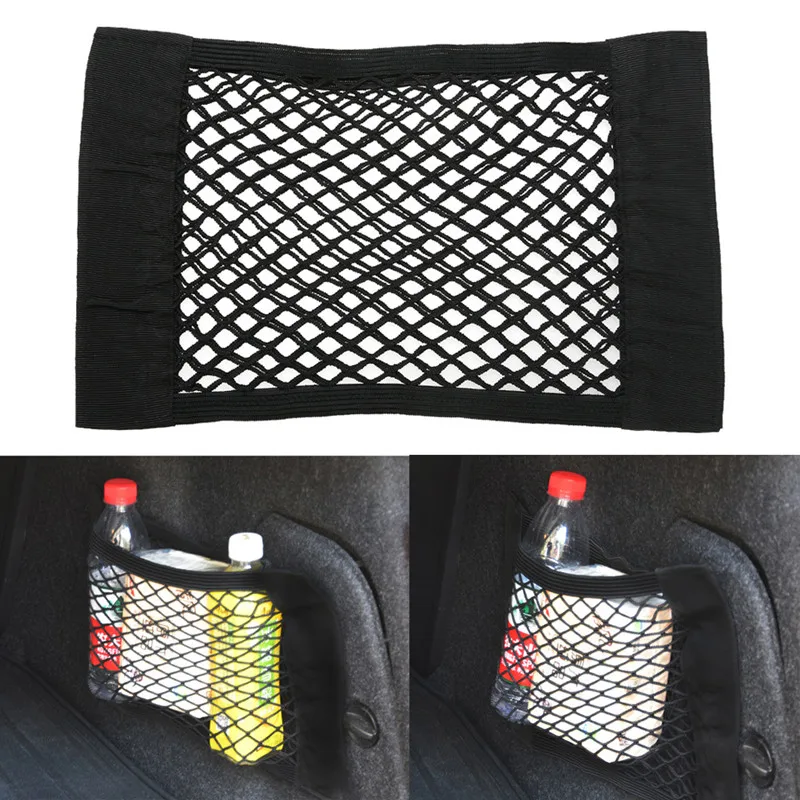 40cm*25cm Car Trunk Luggage Holder Storage Mesh Net Bag Car Styling for