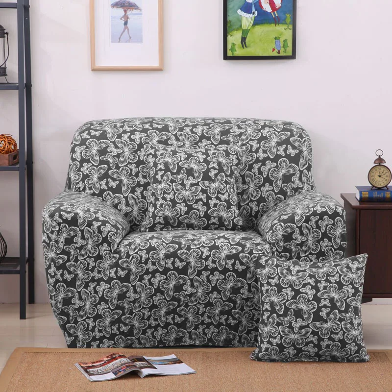 Чехлы для дивана полотенце Защитный чехол для мебели, для дивана стрейч плотно обёрточная бумага все включено Нескользящие Чехлы для дивана для гостиной 1 шт