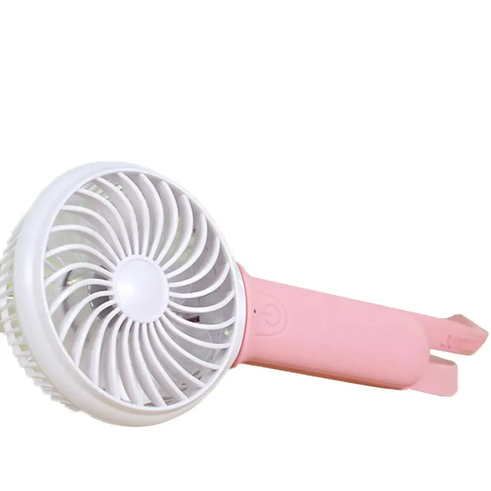 

Adoolla Mini USB Hand Brushless Fan Portable Fan LED Light Air Conditioner Cooler Adjustable Speed Rechargeable Battery Fans