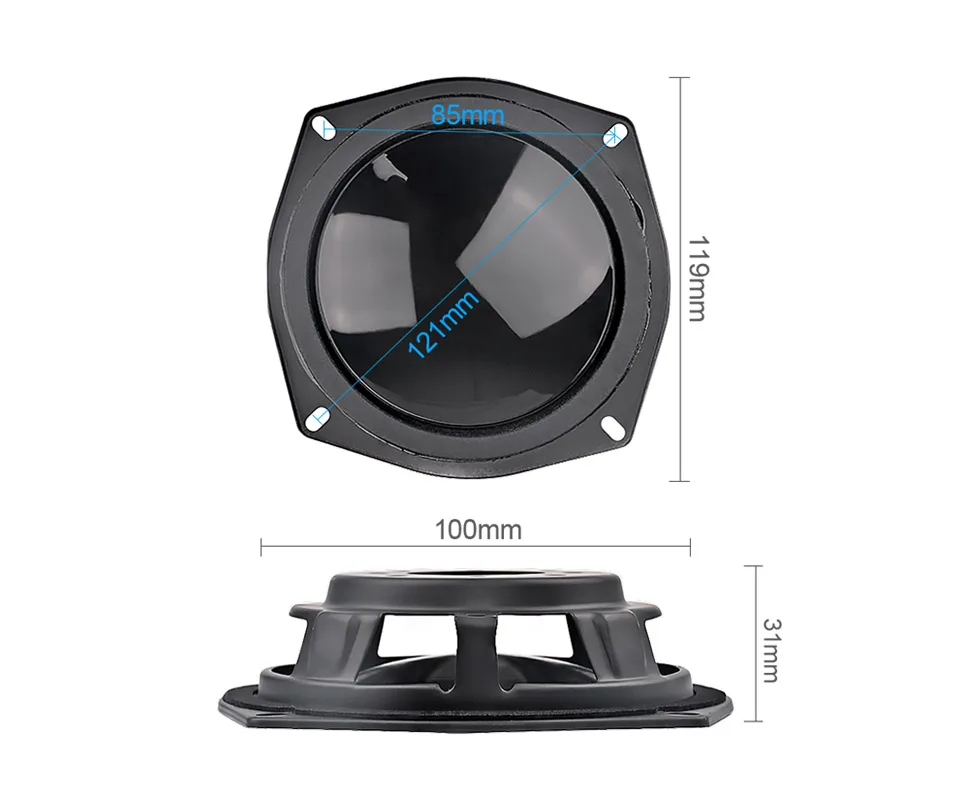 AIYIMA 4,5 дюймов 113 мм басовый радиатор пассивный радиатор динамик вспомогательный сабвуфер резиновая пластина для " 5 6 дюймовый динамик вуфера DIY