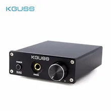 KGUSS HA6 чип TPA3116D2 высокой мощности Цифровой усилитель fever HIFI стерео Настольный маленький усилитель