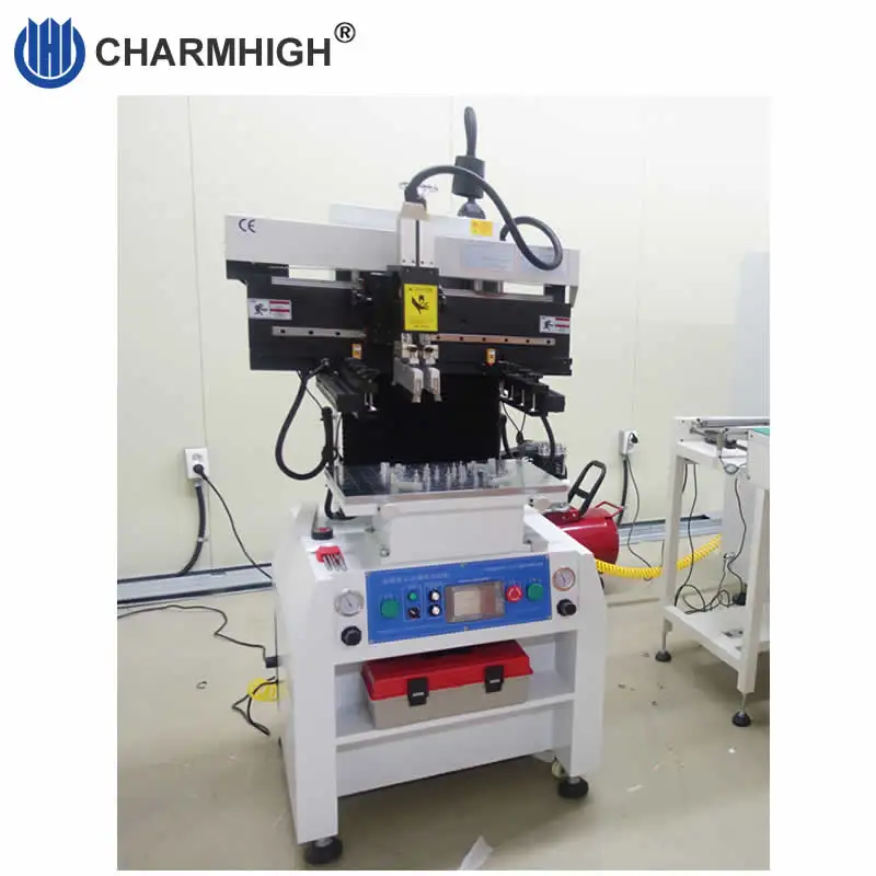 

Free ship! 3250 high precision semi-auto solder paste printer, SMT stencil printing machine, 320*500mm, linear guide, SMT line