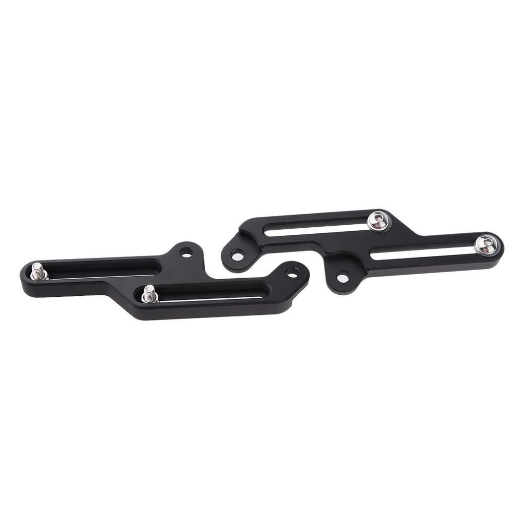 Black Windscreen Adjusters For Honda NC700X NC750X 2012-2015 New Aftermarket The Windscreen Adjustment Adjustable