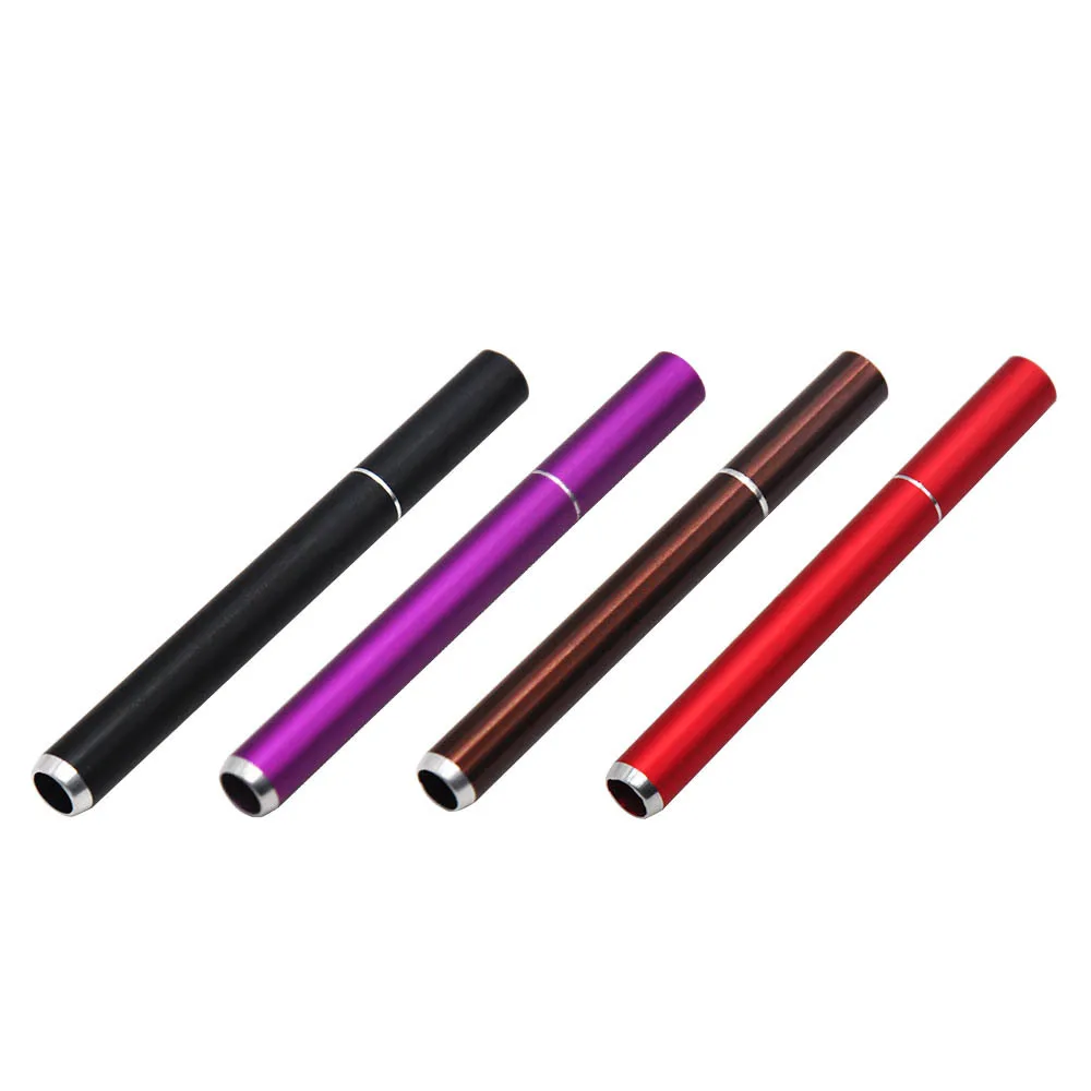 

New arrrivals Fashionable Style Tobacco Pipes Aluminum Snuff Snorter Metal Snuff Bottle