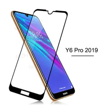 Защитное стекло для huawei y6, закаленное стекло для huawei y6 pro y 6 6y y62019, защитная пленка для экрана MRD-LX1F 6,09"