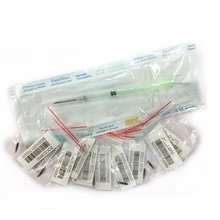 10 шт./партия 2,12*12 mm134.2KHz Технология радиочастотной идентификации, стеклянная бирка для идентификации животных, бирка для отслеживания животных в новом стиле/идентификации ПЭТ шприц