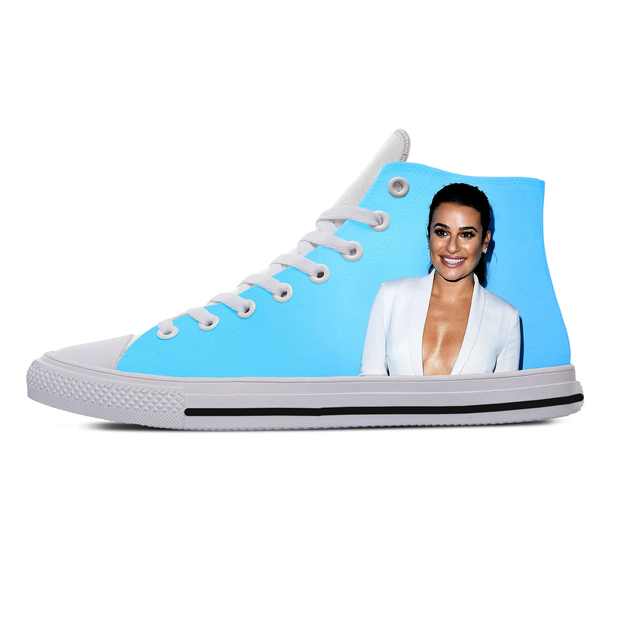 

2019 hot fashion 3D LEA MICHELE High Sneakers for men/women high quality 3D printing handiness casual shoes