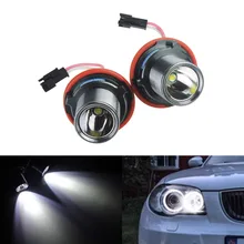 ANGRONG 20 Вт светодио дный маркер Ангельские глазки фар для BMW E39 E53 E60 E61 E63 E64 E65 E66 E83