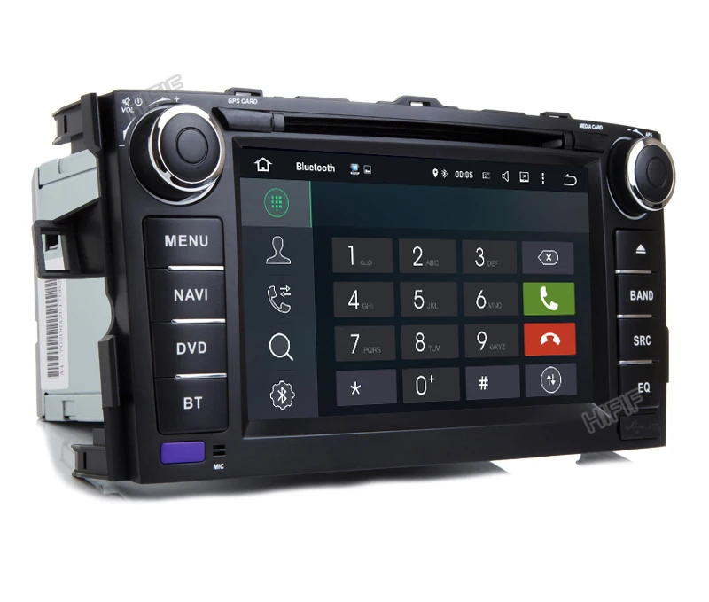 Perfect HIFIF 2 Din 1024*600 Quad Core Android 7.1.2 Car DVD GPS Navigation For Toyota Corolla 2007-2013 Car Head Unit +RDS/ 3G/4G/WIFI 3