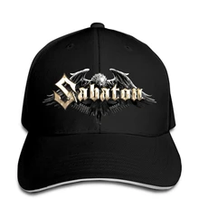 Мужская бейсболка SABATON, Мужская черная металлическая бейсболка, Мужская бейсболка POWERWOLF HAMMERFALL Snapback, Женская солнцезащитный козырек