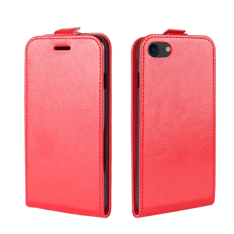 Роскошный кожаный чехол для Apple iphone 7, чехол для iphone 7, iphone 7, откидная крышка, чехол с бабочкой, с отделением для карт, чехол для телефона - Цвет: red
