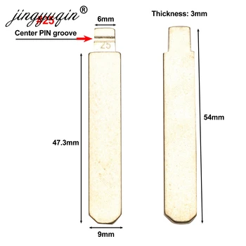 Keyforkess #117 #116 #25 #03 lama chiave per Honda Accord Fit Odyssey CRIDER(2014G/A) Flip pieghevole KD VVDI JMD chiave auto vuota - Jingyuqin 117 116 25 03 lama chiave per Honda Accord Fit Odyssey CRIDER 2014G A