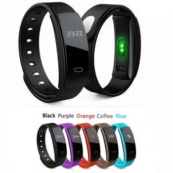 

MOCRUX QS80 Bluetooth Smart Band Bracelet Wristband Heart Rate Sedentary Reminder Sleep Monitoring for Android lOS Smartphone