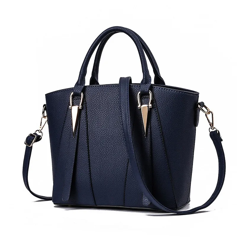 

QINRANGUIO Women Leather Handbags Casual Women Bag Patchwork Crossbody Bags for Women PU Leather Top-handle Shoulder Bag Women