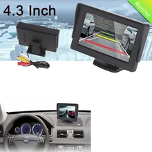 ENW 4,3 дюймов складной автомобильный монитор TFT lcd дисплей камера s камера заднего вида парковочная система для автомобиля заднего вида Мониторы безопасно