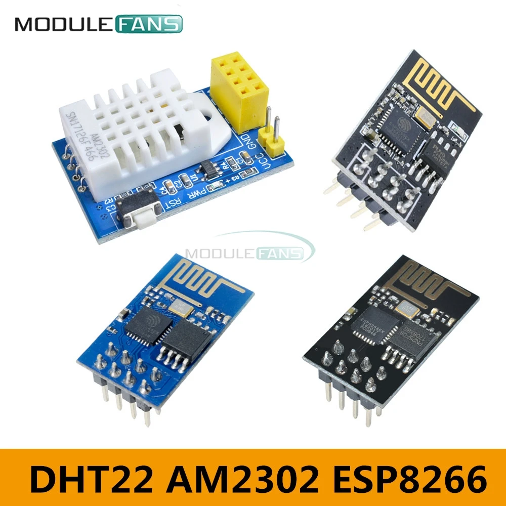 ESP8266 ESP-01/01S DHT22 AM2302 Temperature Humidity Sensor Wifi Wireless Module 