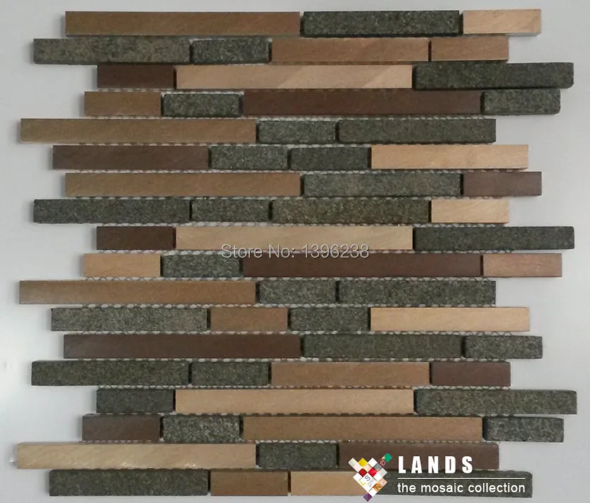 Online Black Granite Mixed Aluminium Metal Mosaic Tiles For Tv Online Black Granite Mixed Aluminium Metal Mosaic Tiles For Tv Kitchen Backsplash Bathroom Wall Pattern Lsalb17 Aliexpress